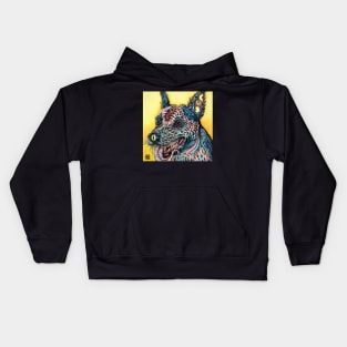 Doggo Monster Kids Hoodie